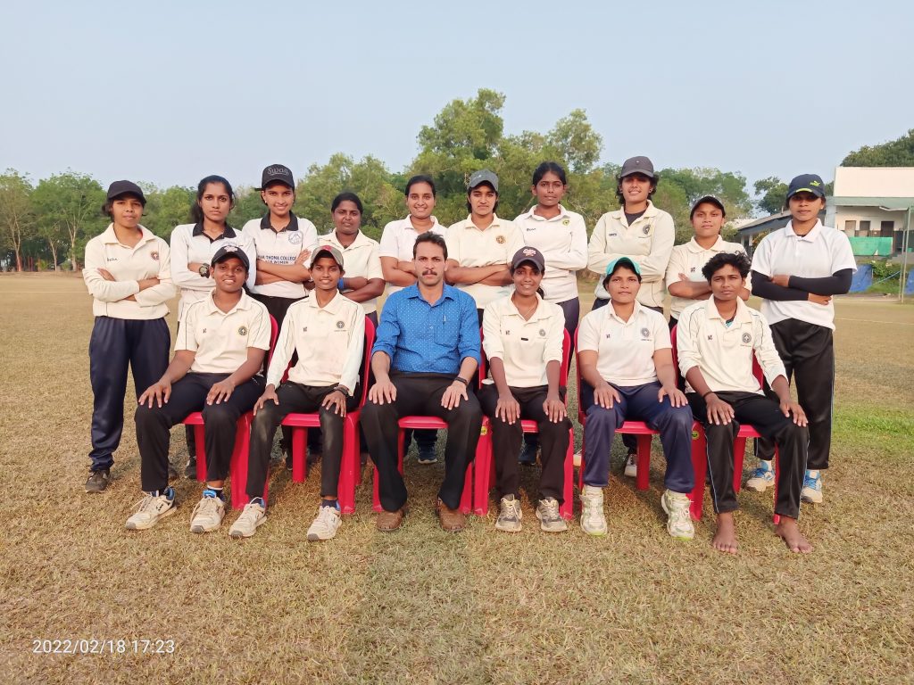 MG University intercollegiate Cricket Tournament Runner up