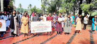 Anti-drug awareness drive in collaboration with Social Forestry Wing on Oct 31, 2022
