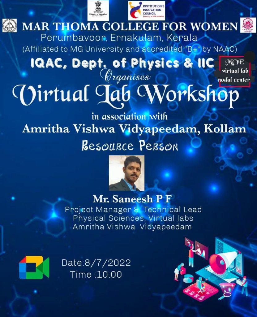 Online Virtual Lab Workshop